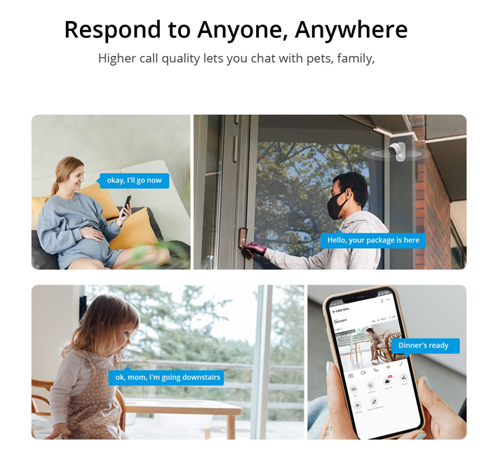 SONOFF smart κάμερα S-CAM με ηχητικό συναγερμό - Image 4