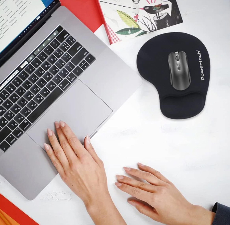 POWERTECH mouse pad PT-1293 με στήριγμα καρπού - Image 2