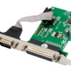 POWERTECH κάρτα επέκτασης PCIe σε serial & parallel ST39