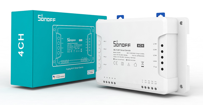 SONOFF Smart Διακόπτης WiFi 4CH R3 - Image 3
