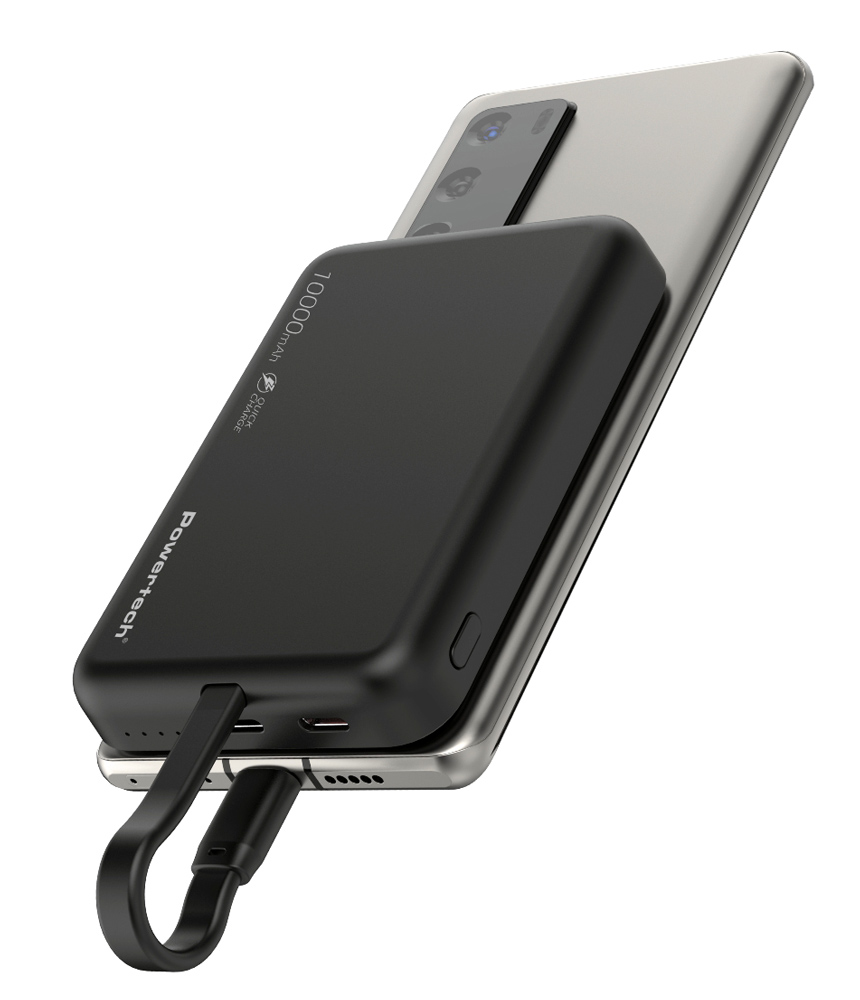 POWERTECH power bank PT-1376 με καλώδιο - Image 2