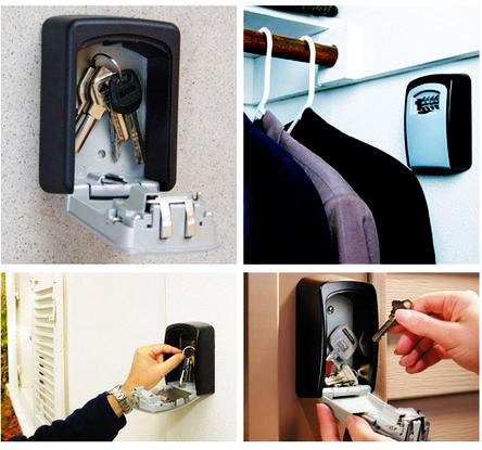 C-TECH κλειδοθήκη τοίχου B106 με συνδυασμό 4 ψηφίων - Image 3