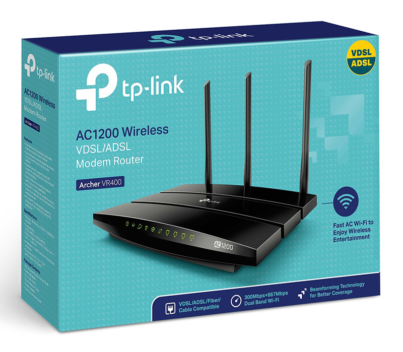 TP-LINK Modem/Router Archer VR400 - Image 2