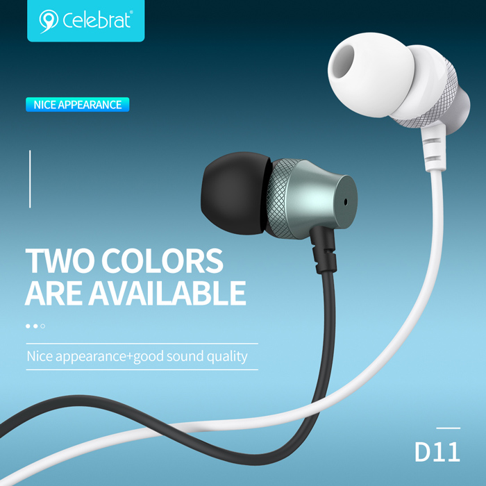 CELEBRAT earphones με μικρόφωνο D11 - Image 2