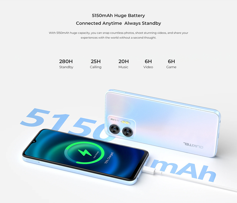 OUKITEL smartphone C36 - Image 4