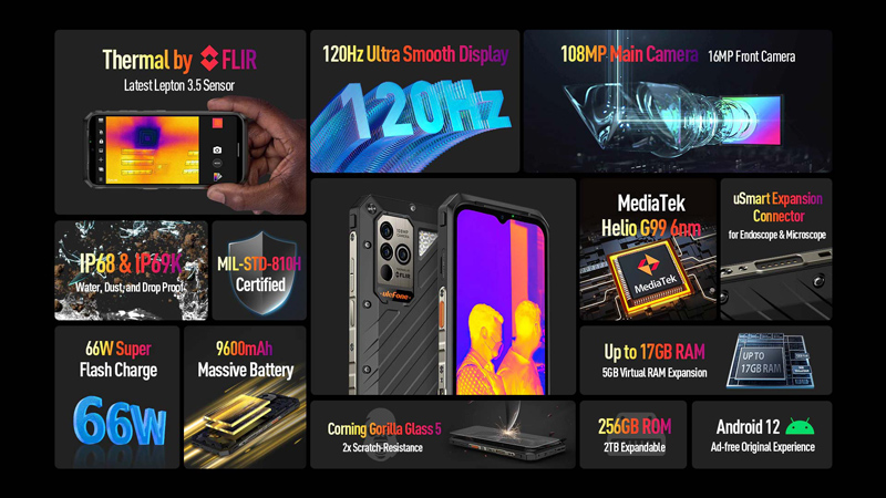 ULEFONE smartphone Power Armor 19T - Image 2