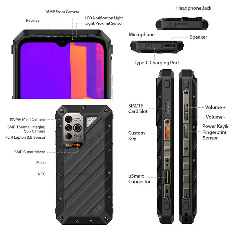 ULEFONE smartphone Power Armor 19T - Image 3