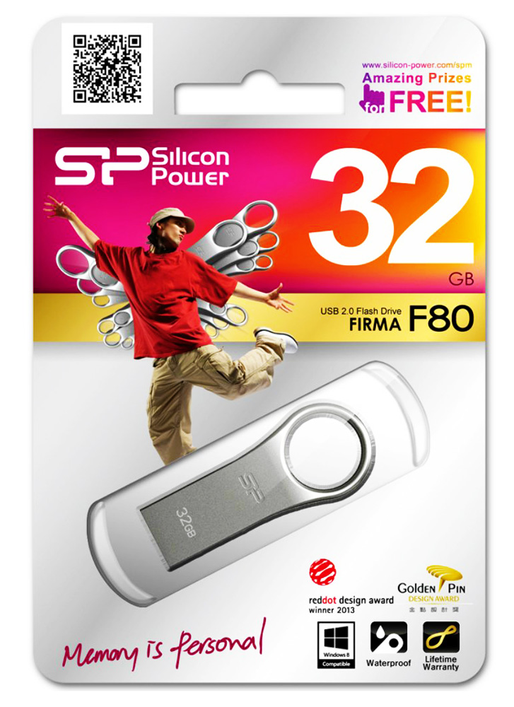 SILICON POWER USB Flash Drive Firma F80 - Image 2