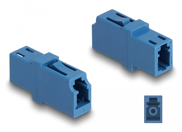 DELOCK σύνδεσμος οπτικής ίνας LC Simplex 87985 - Image 2