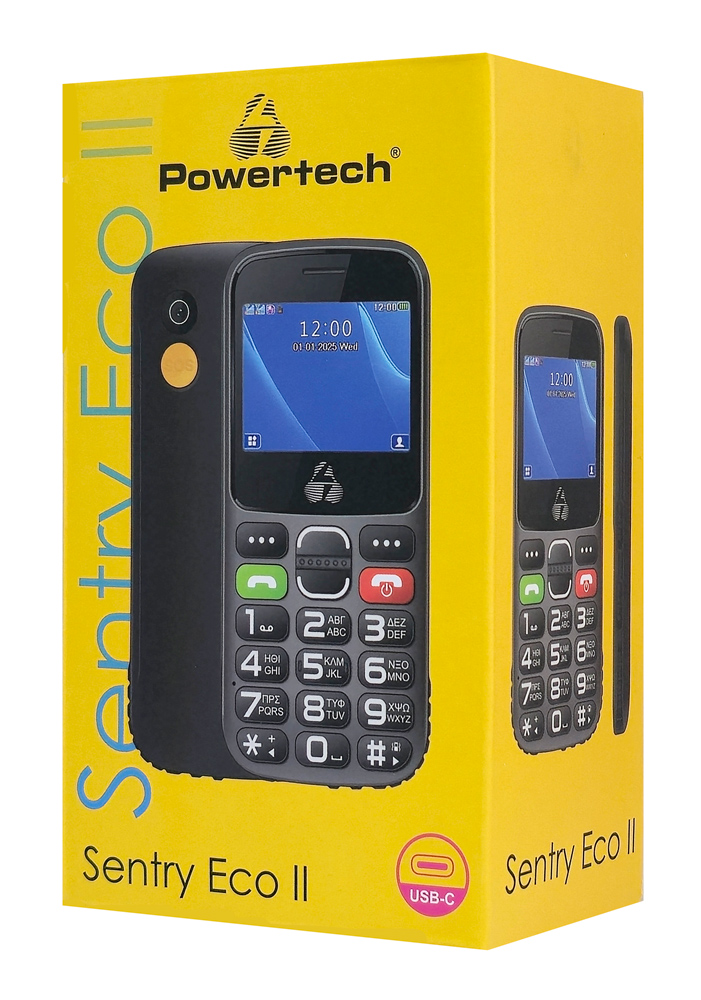 POWERTECH κινητό τηλέφωνο Sentry Eco II - Image 4