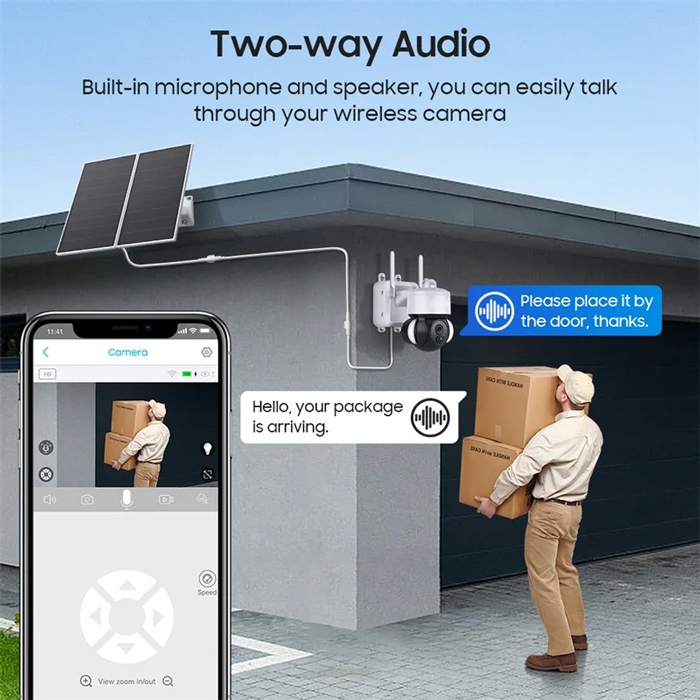 SECTEC smart ηλιακή κάμερα ST-518 - Image 4