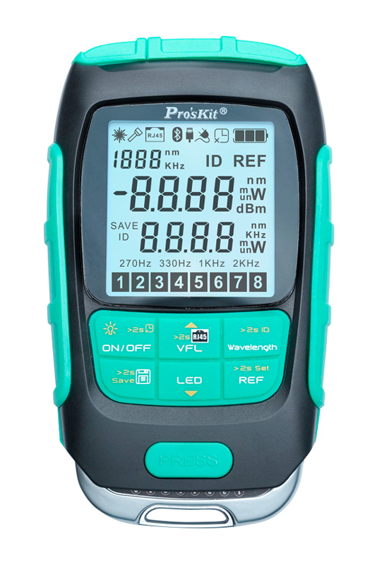 PROSKIT πολύμετρο οπτικών ινών MT-7616