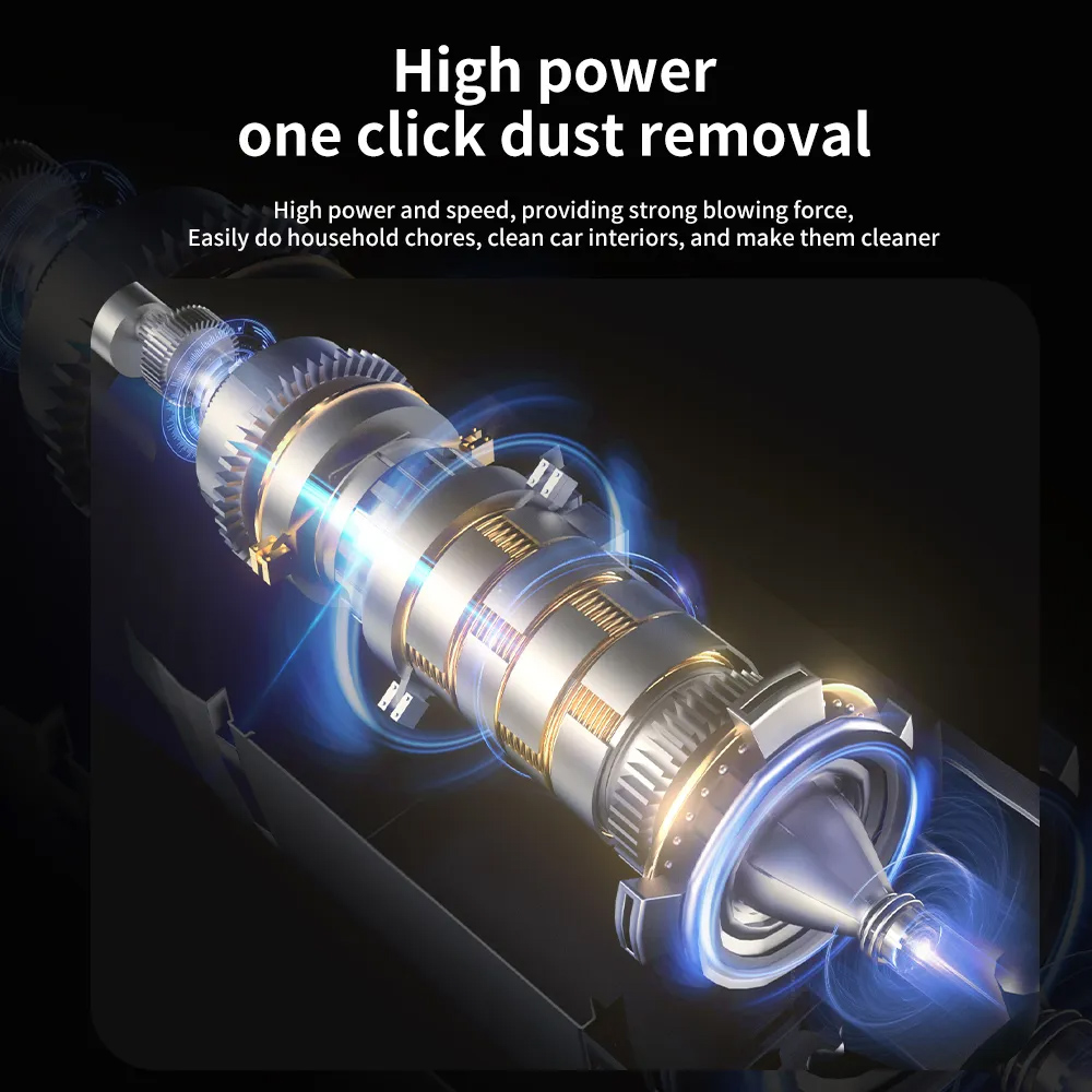 KINZIR 2 σε 1 σκουπάκι χειρός & air duster VC43 - Image 4