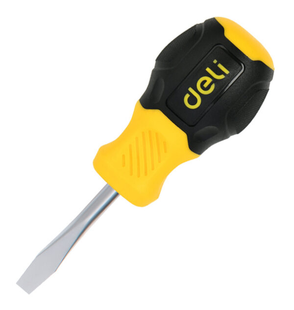 DELI κατσαβίδι ίσιο DL6360381N με αντιολισθητική λαβή