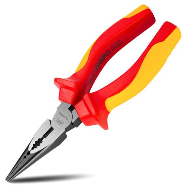 DELI μυτοτσίμπιδο ίσιο ηλεκτρολόγου DL512106 με αντιολισθητικές λαβές