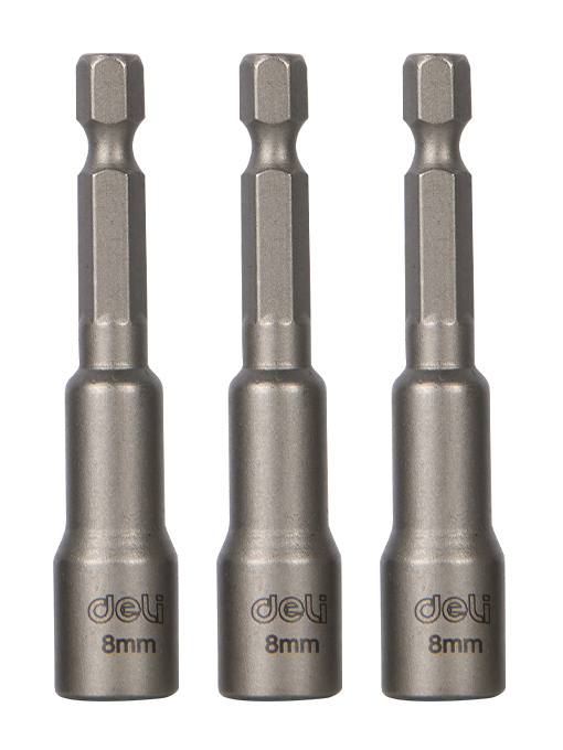 DELI σετ καρυδάκια DL4808T για δραπανοκατσάβιδο