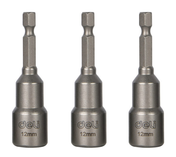 DELI σετ καρυδάκια DL4812T για δραπανοκατσάβιδο