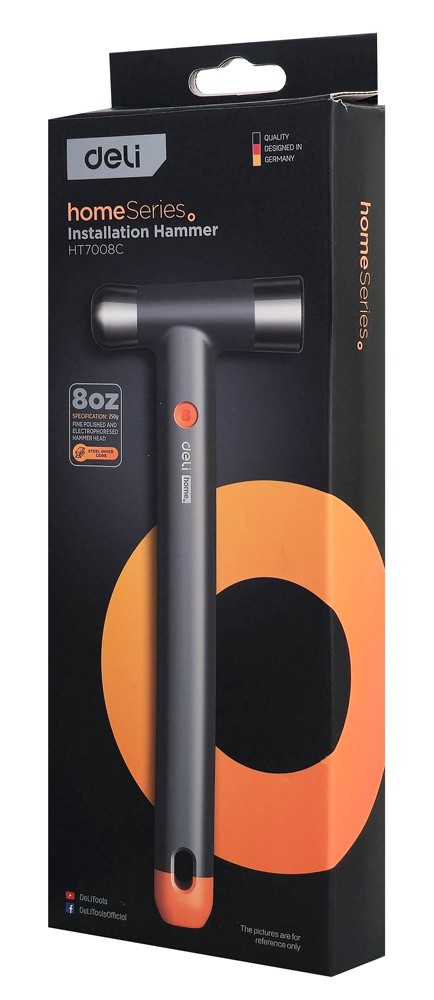 DELI σφυρί μπάλας HT7008C με αντιολισθητική λαβή - Image 3