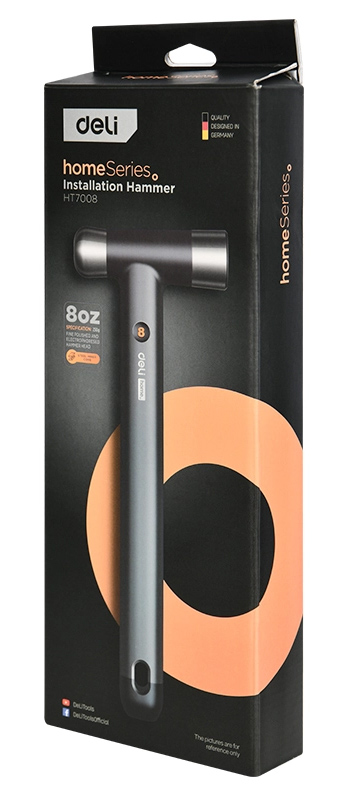 DELI σφυρί μπάλας HT7008 με αντιολισθητική λαβή - Image 3