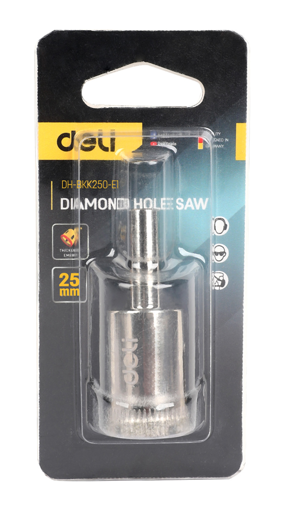 DELI ποτηροτρύπανο διαμαντέ DH-BKK250-E1 για πλακάκια/γυαλί - Image 3