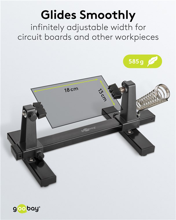 GOOBAY βάση στήριξης πλακέτας 76559 με θέση για κολλητήρι - Image 4