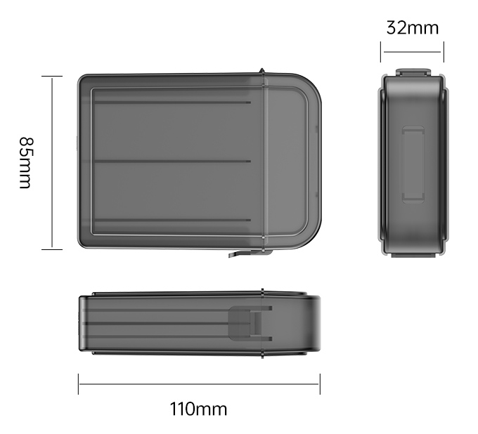 ORICO θήκη προστασίας για 2x 2.5" HDD PPH25 - Image 4