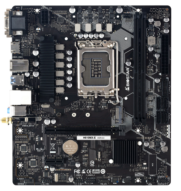 BIOSTAR μητρική H610MX-E - Image 3