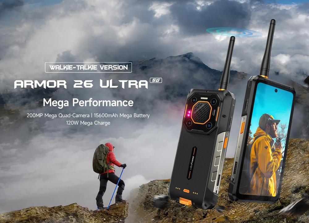 ULEFONE smartphone Armor 26 Ultra Walkie-Talkie - Image 2