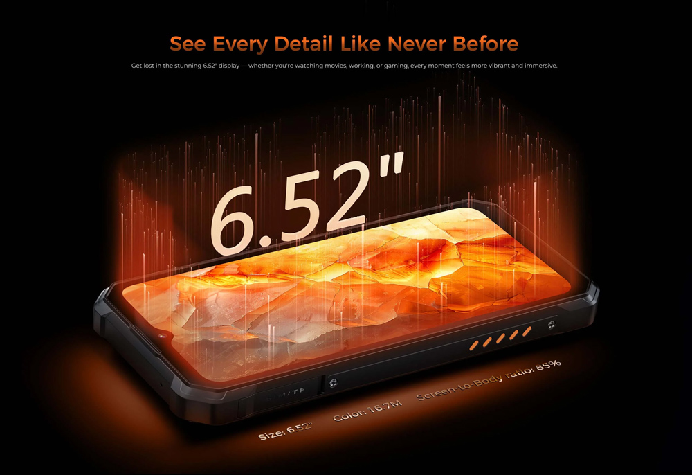 OUKITEL smartphone WP53 με ηχείο 3W - Image 3