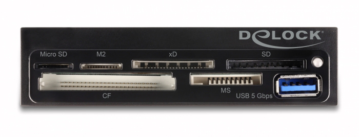 DELOCK USB 19-pin card reader 91759 - Image 2